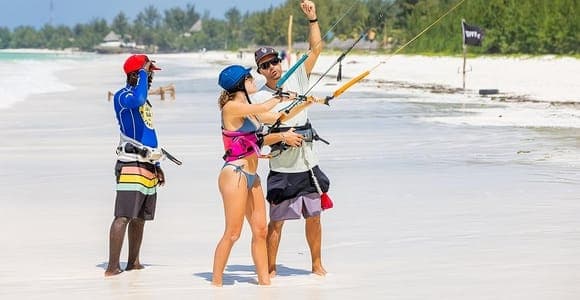 Private beginner kite lesson